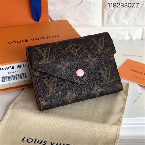 inside of louis vuitton wallet|louis vuitton pink card holder.